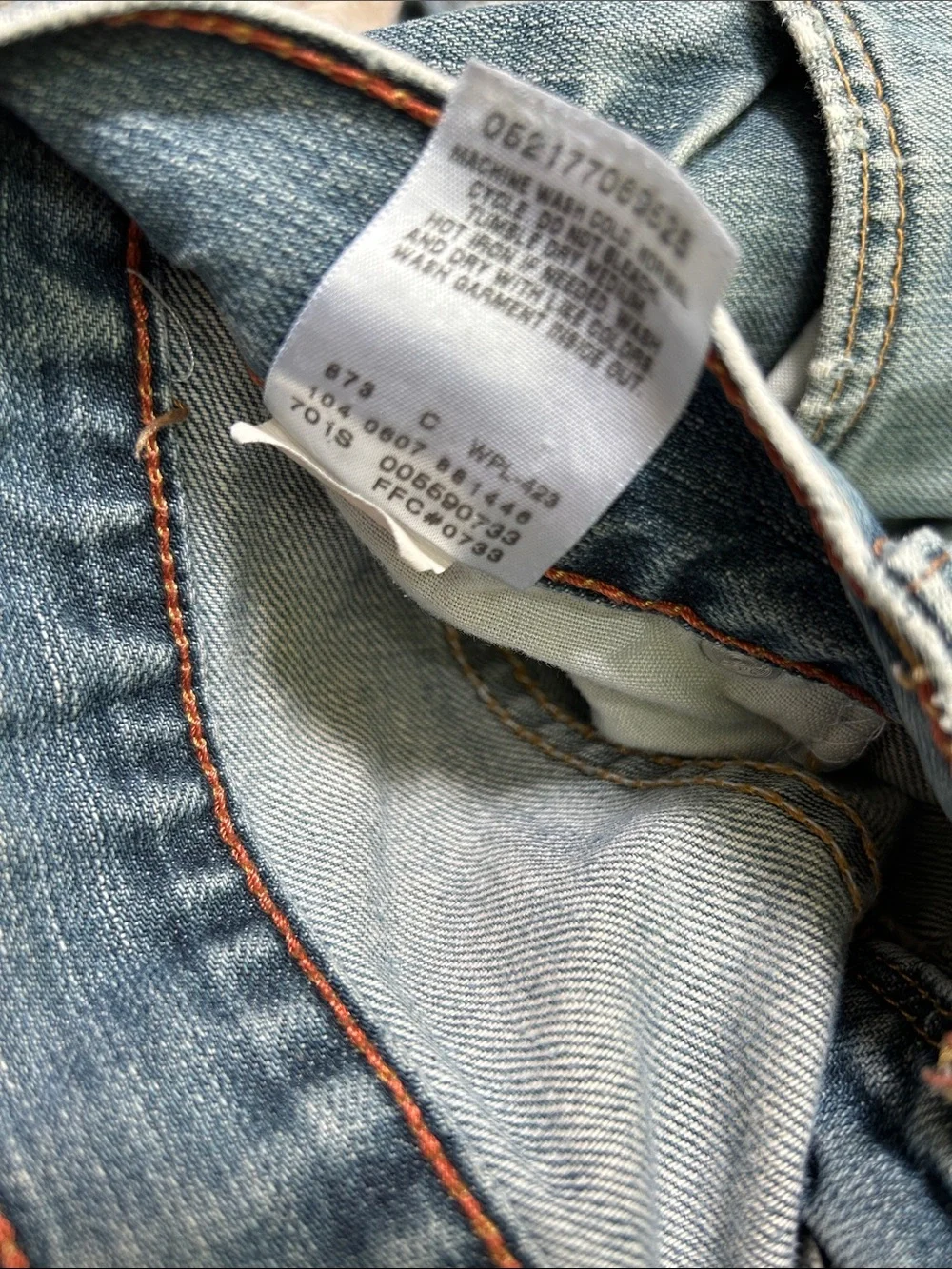 Y2K Levi's 559 Men's Baggy Light Wash Relaxed Jeans 30x32